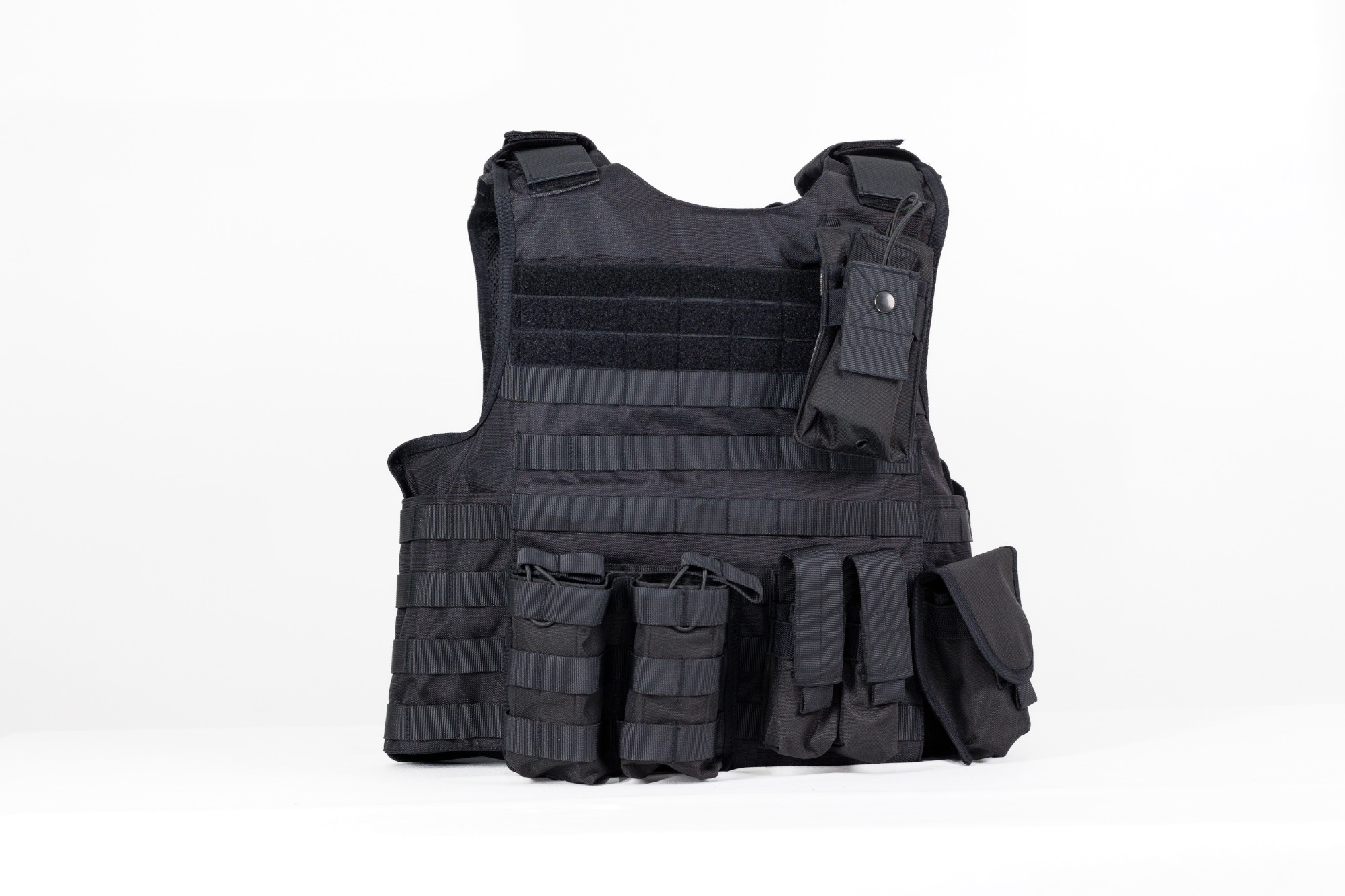 黑色升级版战术防弹衣